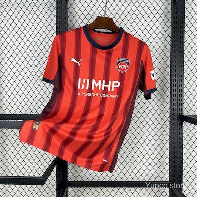 Camiseta de fútbol Heidenheim 2025/26 LOCAL MANGA CORTA VERSION FAN